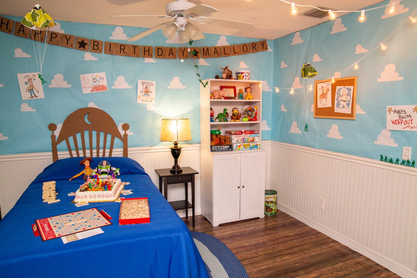 How I Turned My Dining Room into Andy’s Room – Once Upon a Theme